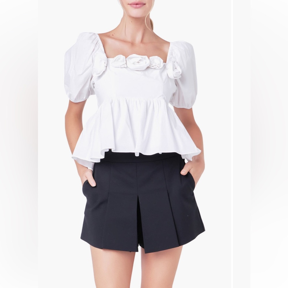 English Factory Rosette top brand new